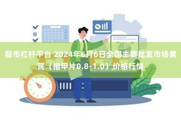 股市杠杆平台 2024年6月6日全国主要批发市场黄芪（指